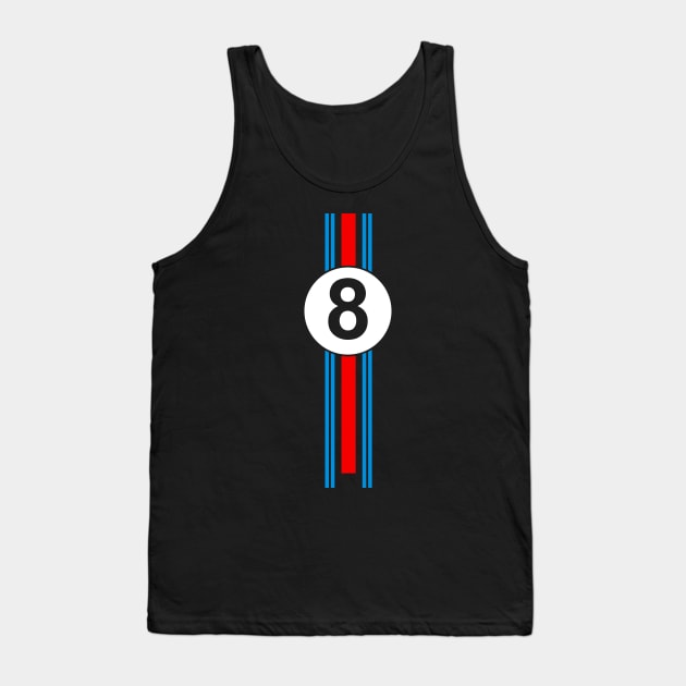 racing stripes Tank Top by retroracing